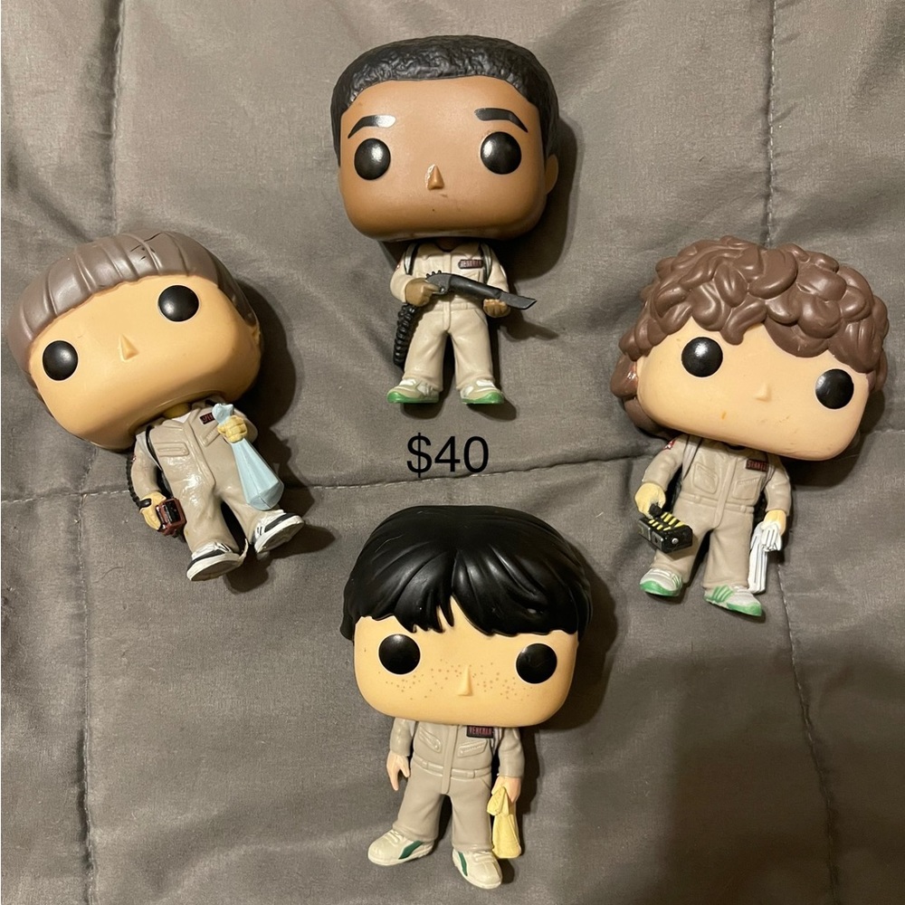 Stranger things funko pops - the Halloween edition ghostbusters